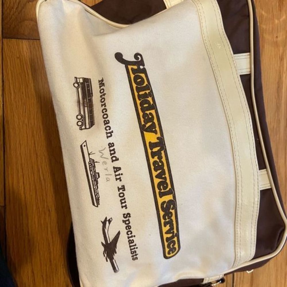 Vintage Holiday Travel‎ Service Bag - Picture 6 of 7